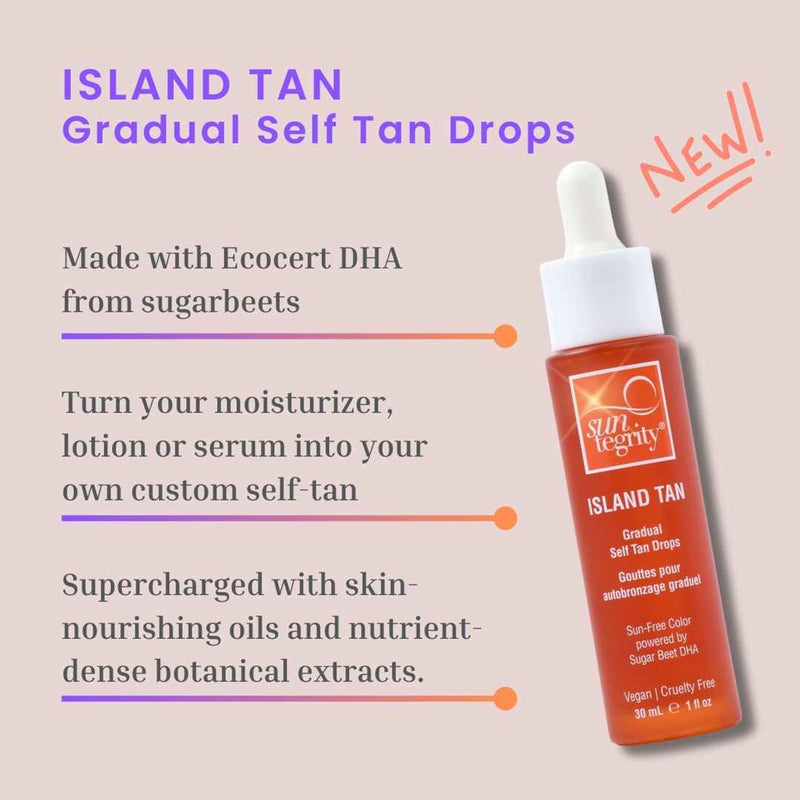 Island Tan-Gradual Self Tanning Drops