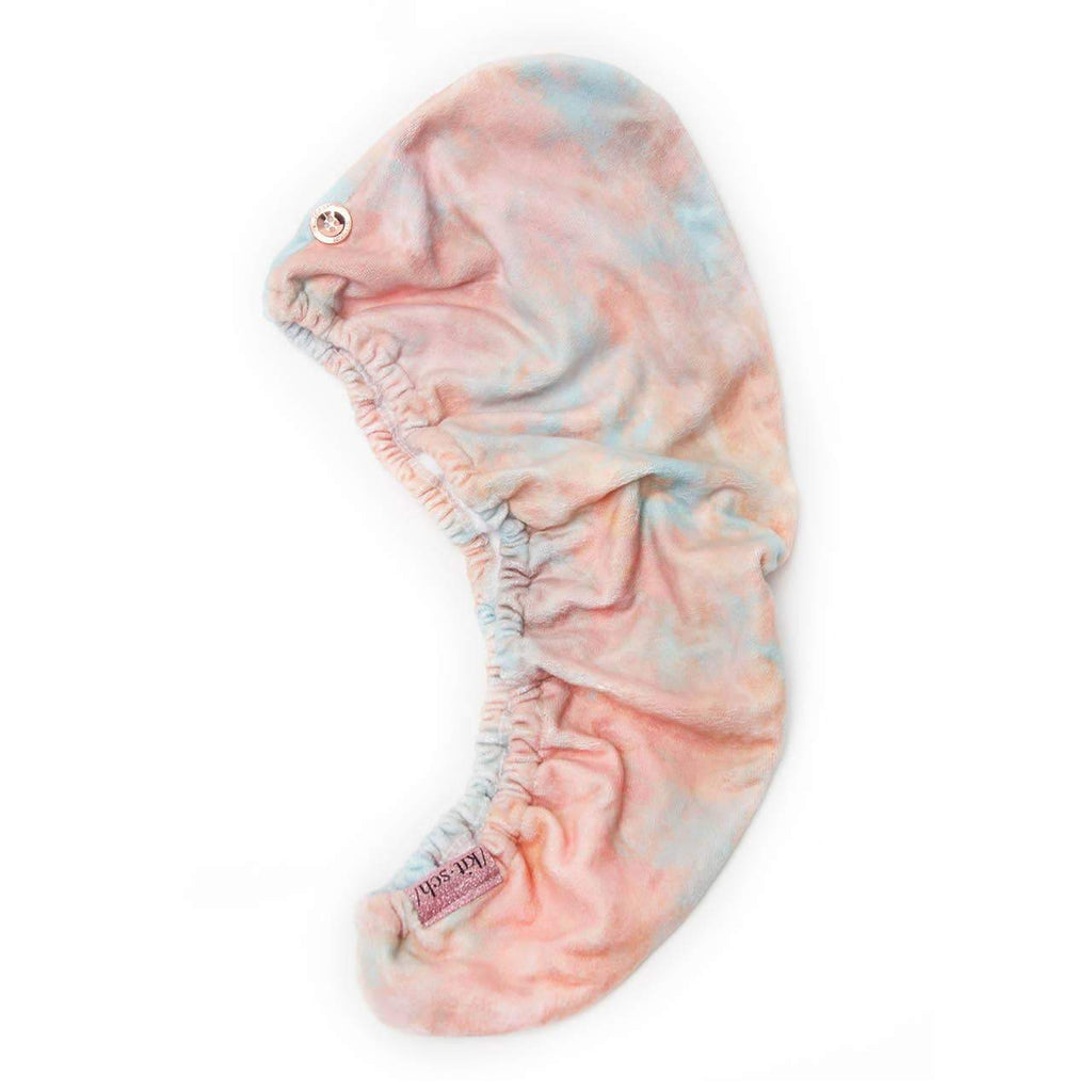 Microfiber Hair Towel - Sunset Tie Dye