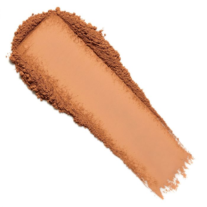 Lily Lolo Mineral Foundation SPF 15 Swatch Hot Chocolate 
